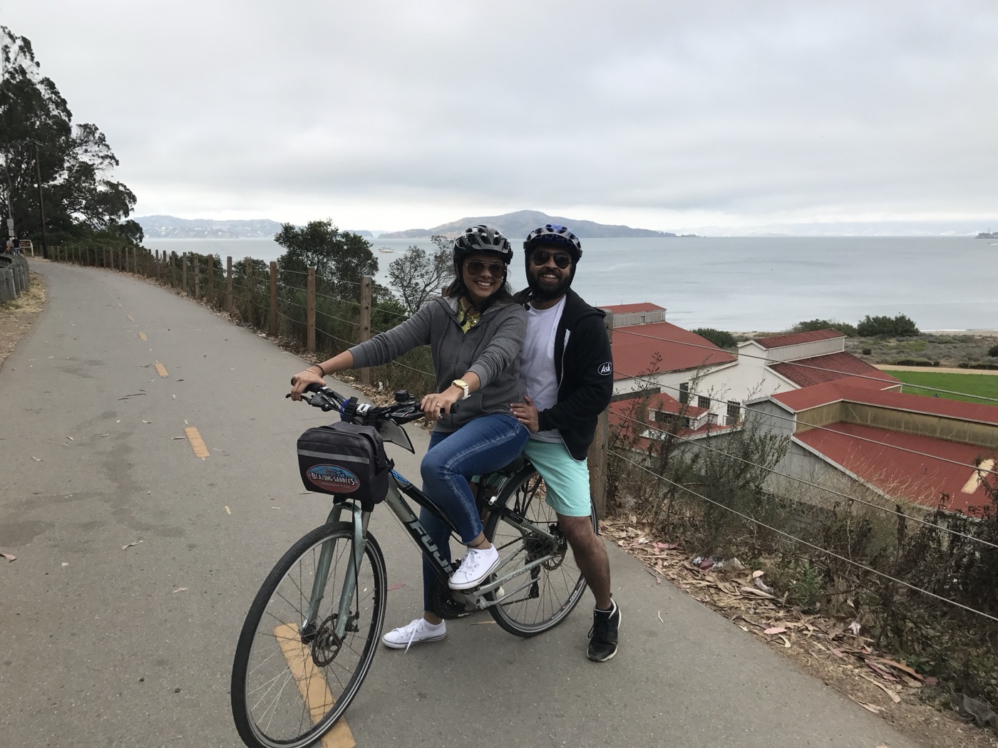 Biking at SF Bay